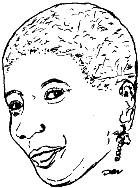 Portrait of Gina Brown (In Memoriam) by Daddy B. Nice