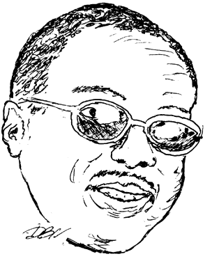 Portrait of Big Woo  by Daddy B. Nice