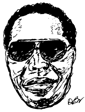 Portrait of Clarence Carter by Daddy B. Nice