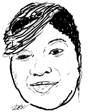 Portrait of Lady Q by Daddy B. Nice